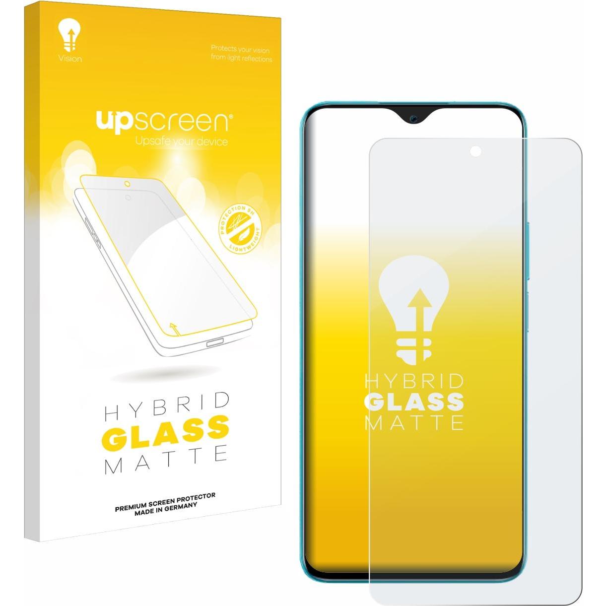 upscreen Reflection Shield Panzerglasfolie Matt (1 Stück, Honor 90 Lite), Smartphone Schutzfolie, Grau