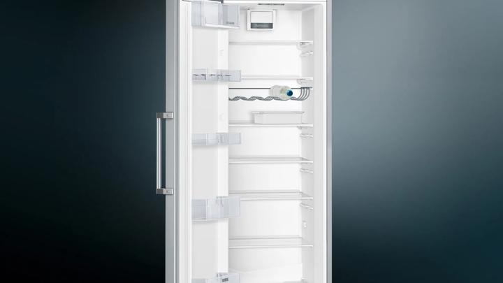 Produktbild Siemens iQ300, free-standing fridge, 186 x 60 cm, Inox-easyclean, KS36VGIDP