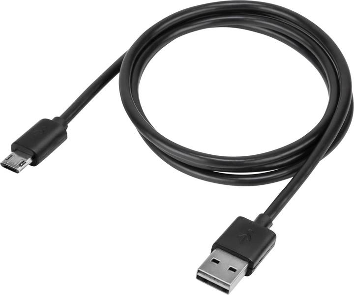 Image du produit M line Mline Chargeur de voiture Micro USB noir HMICROUSB3004BKDS Single USB 1A et Double-sided Micro USB