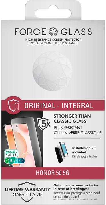 Actual product image Bigben Connected Glass screen protector (1 Piece, Honor 50)