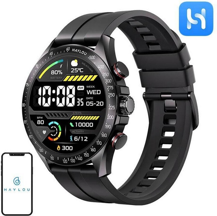 Produktbild Haylou Solar Pro smartwatch (black)