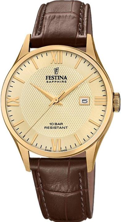 Actual product image Festina F20010/5 Classic (Analogue wristwatch, 40 mm)