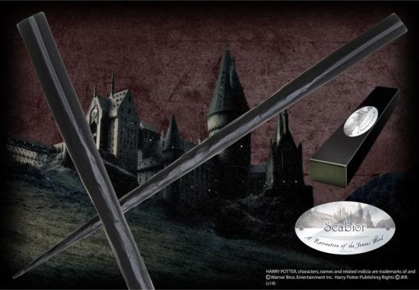 Produktbild Noble Collection Harry Potter Zauberstab Scabior (Charakter-Edition)