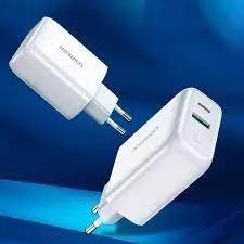 Produktbild Ugreen USB-A + USB-C 36W Ladegerät (36 W)
