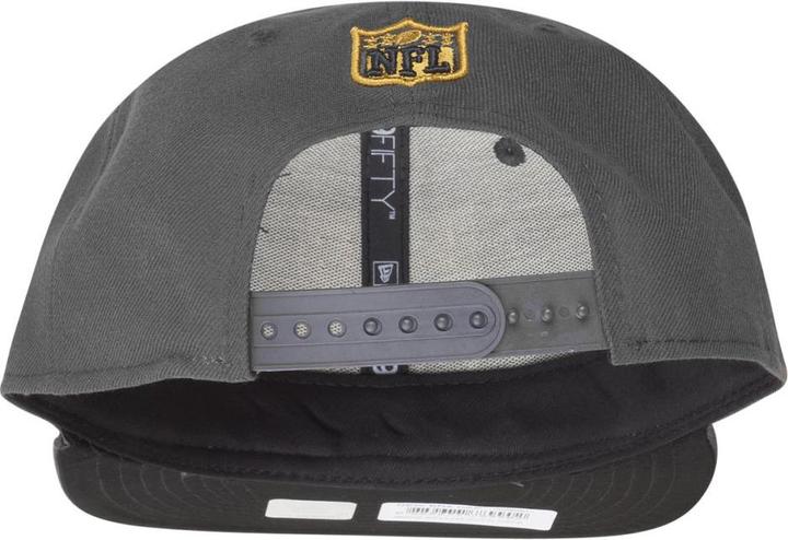Produktbild New Era 9Fifty Snapback Cap - NFL Shield Graphit / Gold (One Size)