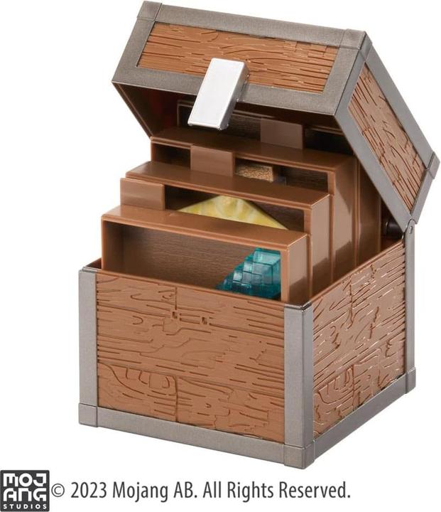 Actual product image Noble Collection Minecraft Loot Chest The End 10 cm