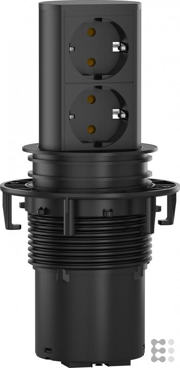 Produktbild Bachmann BACH Steckdoseneinheit (2x, CEE 7/3, 2 m)