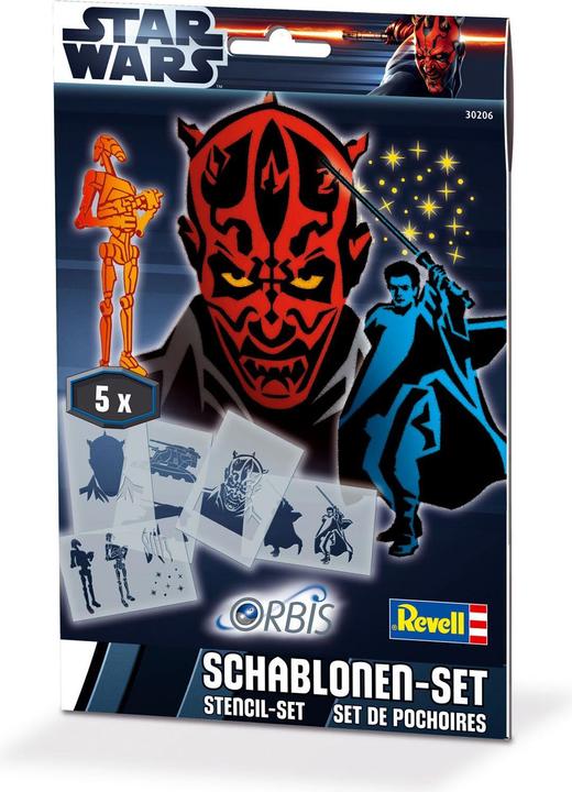 Actual product image Revell Stencil Set Star Wars II