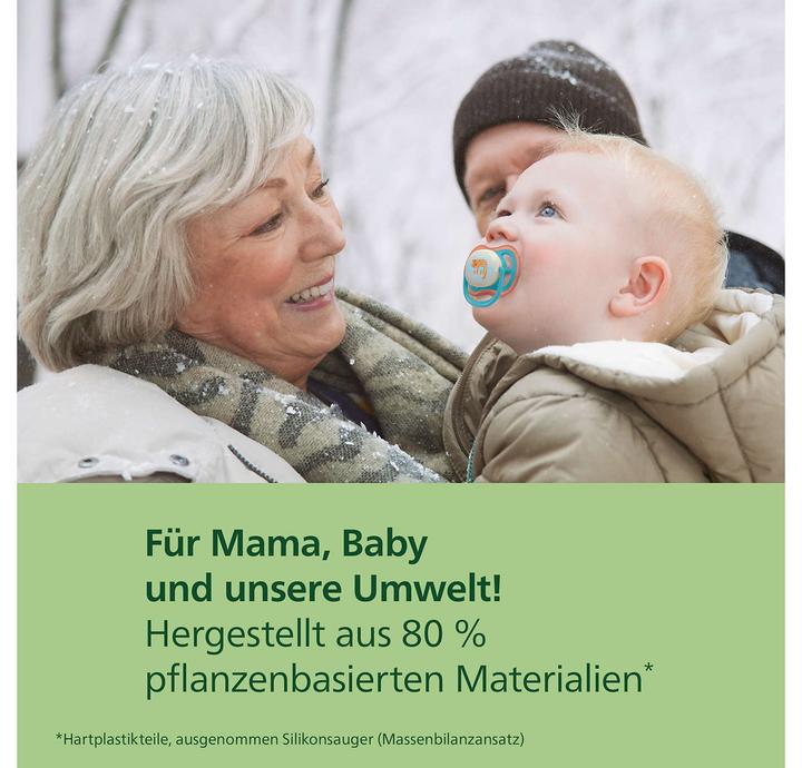 Immagine prodotto Philips Avent Pacifier für Tag und Nacht (4 x, a partire da 18 m.)