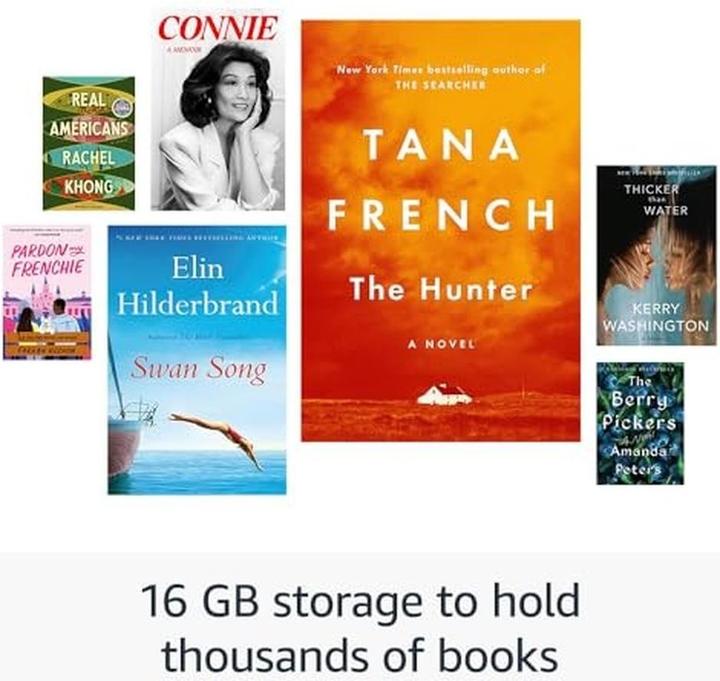 Actual product image Amazon - Kindle (16 GB) - 2024 - with advertising (6", 16 GB, Matcha, Matcha green)