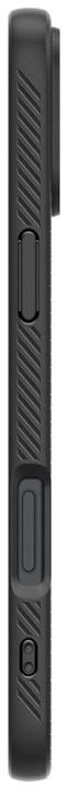 Actual product image Spigen Liquid Air iPhone 16 Plus czarny/matte black ACS08066 (Apple iPhone 16 Plus)