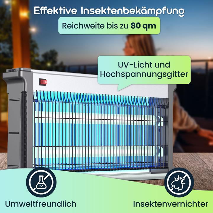 Produktbild Tecnoteq UV-Insektenvernichter, 30 Watt
