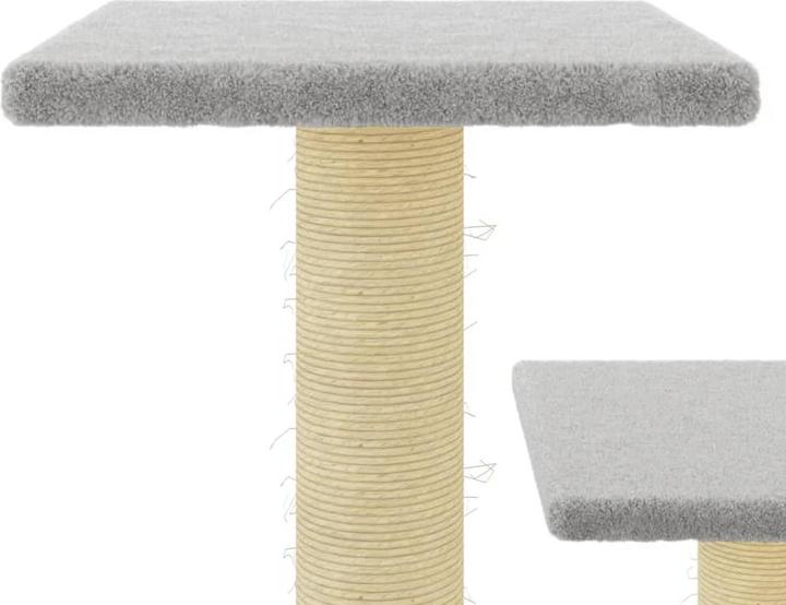 Actual product image vidaXL Kratzbaum (61 cm, Light grey)