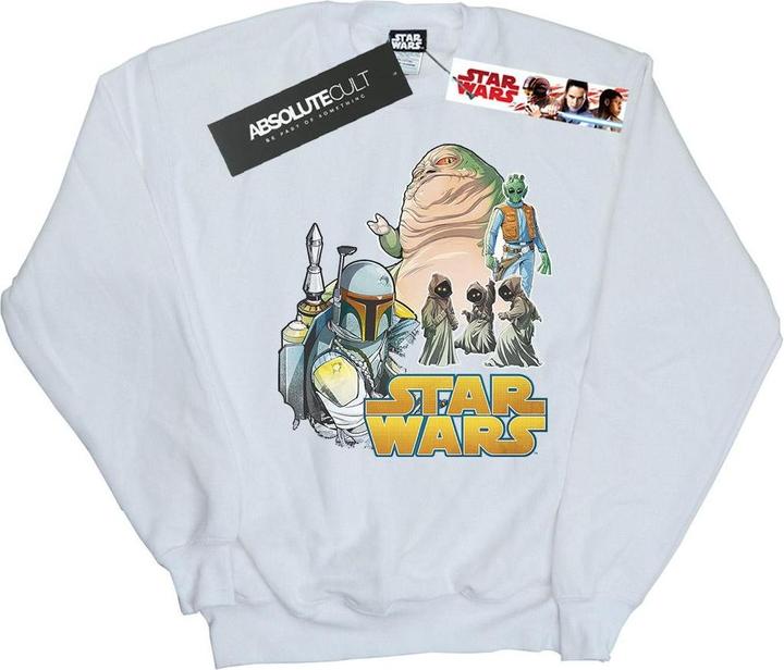Actual product image Star Wars Mens Vintage Montage Sweatshirt (XXL)