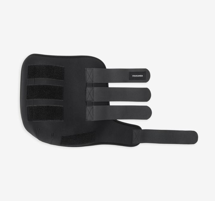 Image du produit Fouganza Bandages de repos pack de 2 avec supports cheval/poney noir