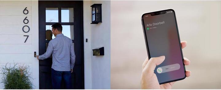 Actual product image Arlo Essential Wire-Free Doorbell, white (Wireless)