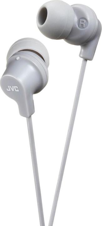 Actual product image JVC HAFX10HE Headphones (Intercom, NIE, Grey) (Cable)