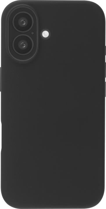 Actual product image FoneKit MagSafe Compatible Liquid Silicone Case, iPhone 16, black (Apple iPhone 16)