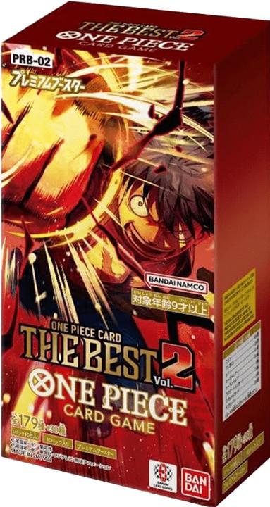 One Piece Card Game - The Best 2 PRB-02 Display - JP (Japanisch, Booster Pack)