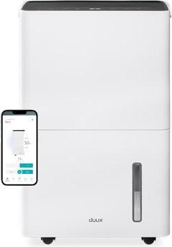 Duux Smart Dehumidifier | Bora | Suitable for rooms up to 50 m² | Water tank capacity 4 L | White (50 m²)