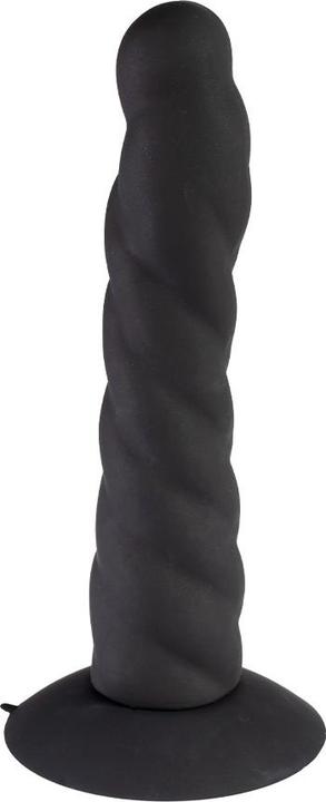 Actual product image Rimba Austauschbarer Dildo für Strap-on mit Saugnapf - Schwarz