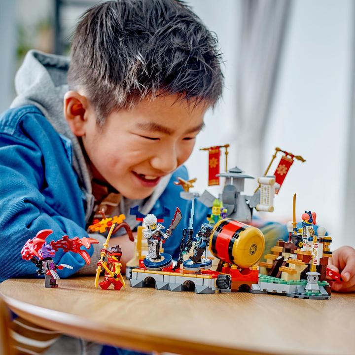 Actual product image LEGO Tournament Arena (71818, LEGO Ninjago)