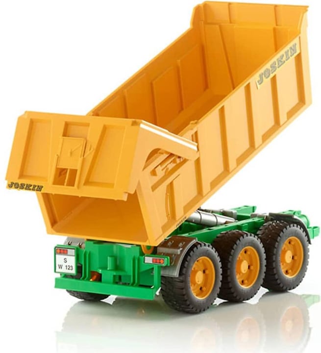 Actual product image Bruder Joskin tub tipping trailer