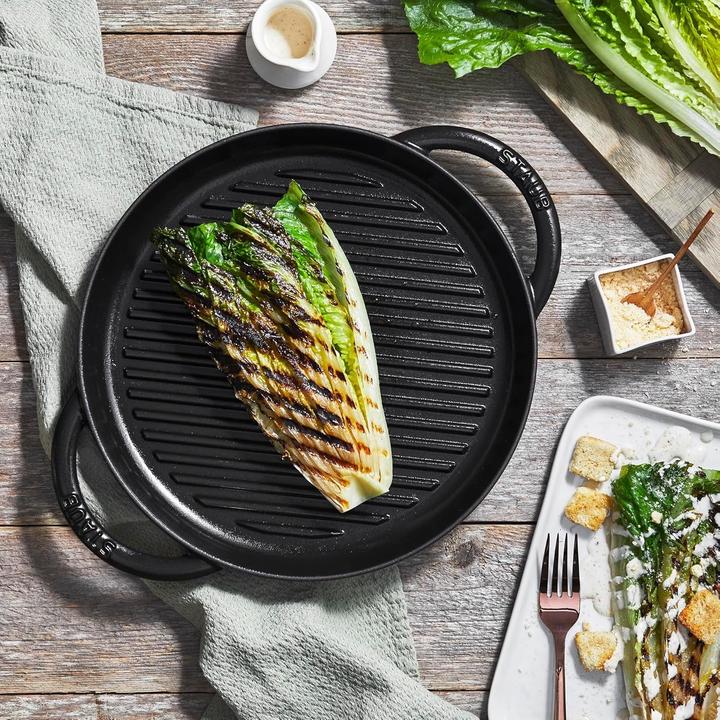 Image du produit Staub Poêle à griller (26 cm, Poêle à grillades, Fonte)