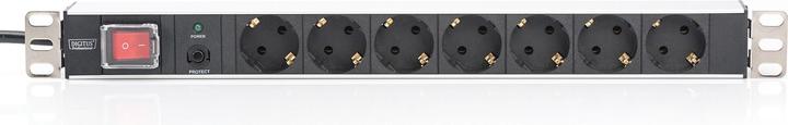 Produktbild Digitus Steckdosenleiste (7 x, CEE 7/3, 2 m)