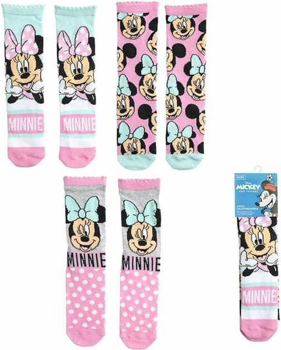 Immagine prodotto Disney Calzini confezione 3 pezzi Minnie (confezione da 3, 31 - 34)