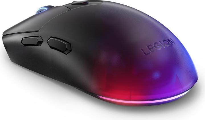Produktbild Lenovo Legion M410 Wireless RGB Mouse - Mus - 6 knapper - Sort med RGB lys (Kabelgebunden, Kabellos)