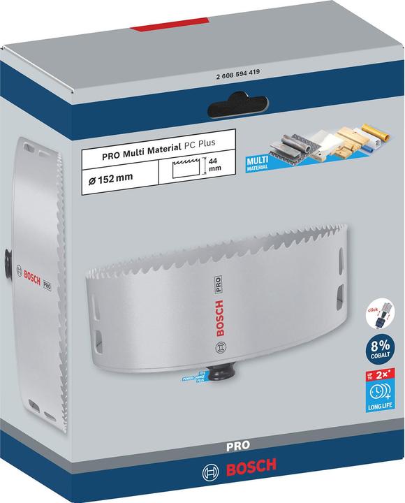 Produktbild Bosch Professional Zubehör PRO Multi Material PC Plus (152 mm)