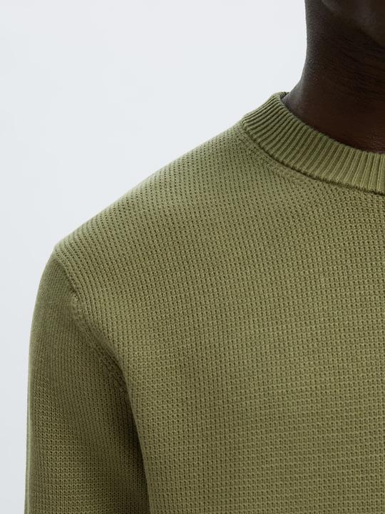 Produktbild Selected Slhdane Ls Knit Structure Crew Neck Noos (S)