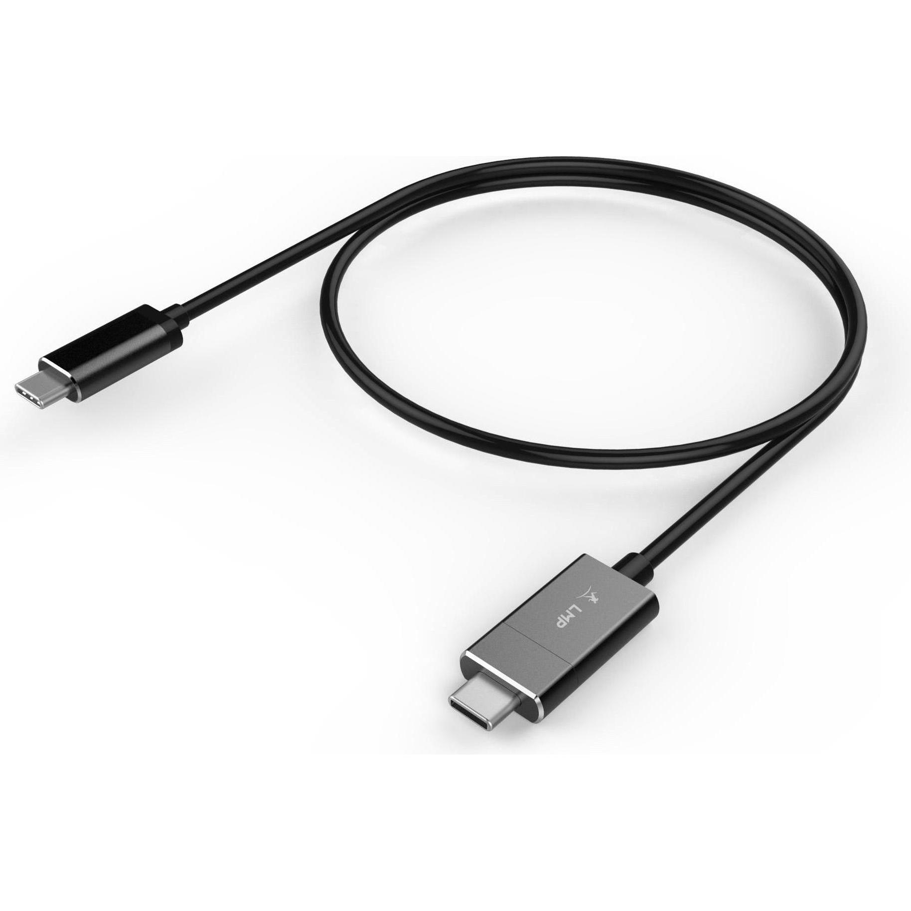 LMP USB3.0 C-C Ladekabel, 1.8m (1.80 m, USB 2.0), USB Kabel