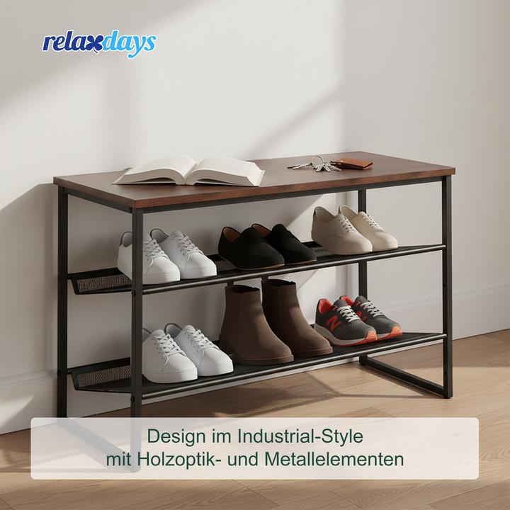Produktbild Relaxdays Schuhregal (75 x 30 x 52.50 cm)