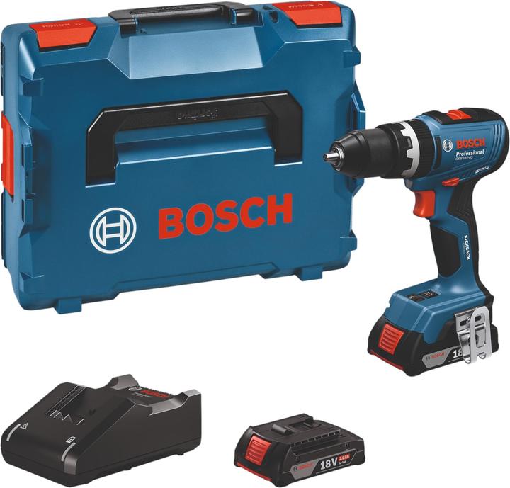 Actual product image Bosch Professional GSB 18V-65 Professional cordless impact drill 18 V 65 Nm ( 06019N3100 ) Brushless + 2x