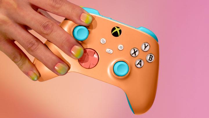 Image du produit Microsoft Manette sans fil Xbox - Sunkissed Vibes OPI (édition spéciale) (PC, Xbox One S, Xbox One X, Xbox Series S, Xbox Series X)