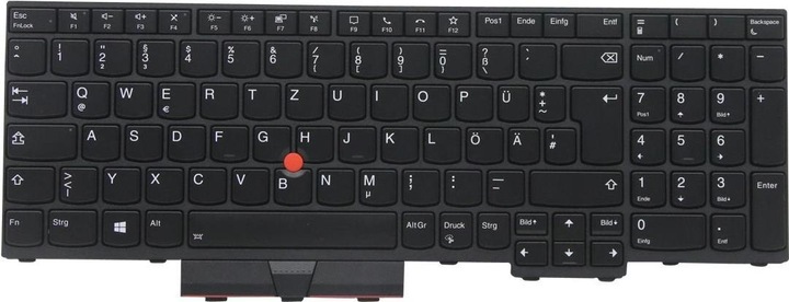 Actual product image Lenovo Keyboard w/ BL German