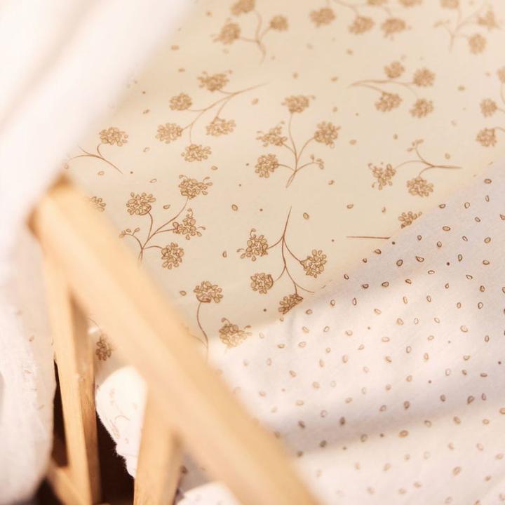 Actual product image Jollein Fixleintuch Jersey Leafy Dreams (140 x 70 cm)