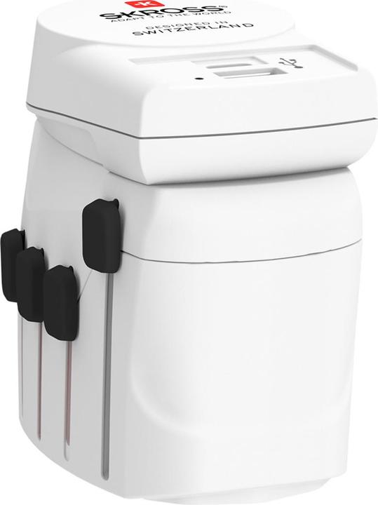 Produktbild Skross Reiseadapter PRO+ / universell geerdet / USB-A+C 30W PD
