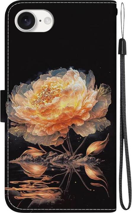 Produktbild Cover-Discount iPhone 16e - Tasche Hülle mit Blüten Motiv (Apple iPhone 16e, Apple iPhone 17e)