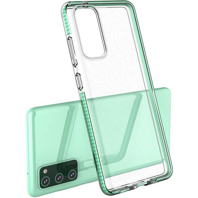 Thumbnail - Hurtel Spring Case clear TPU gel protective cover with colorful frame for Samsung Galaxy S21+ 5G (S21 Plus (Samsung Gala...