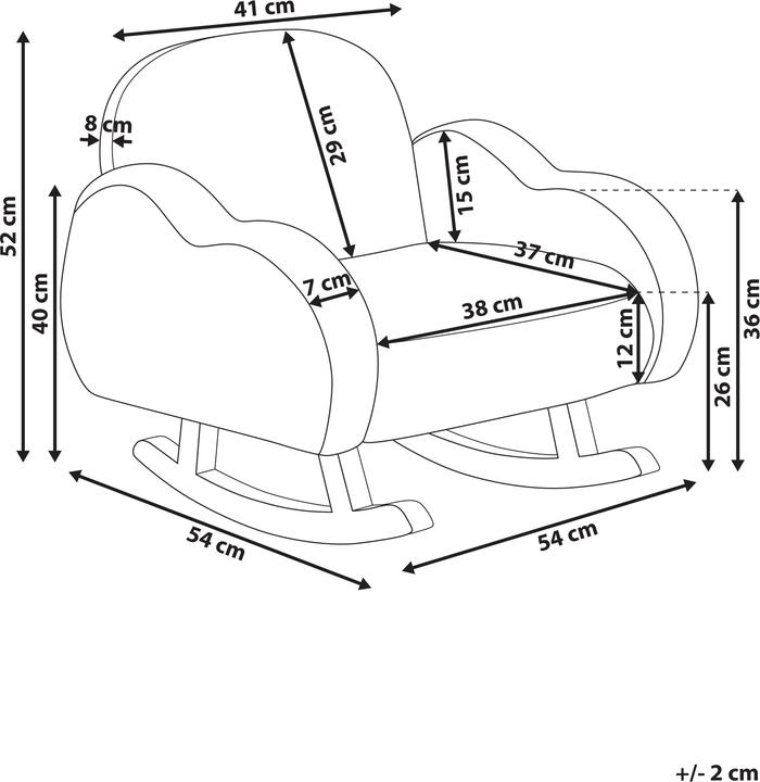 Produktbild Beliani Skare (Kindersessel)