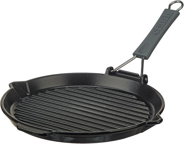 Image du produit Staub Poêle à griller (27 cm, Poêle à grillades, Fonte)