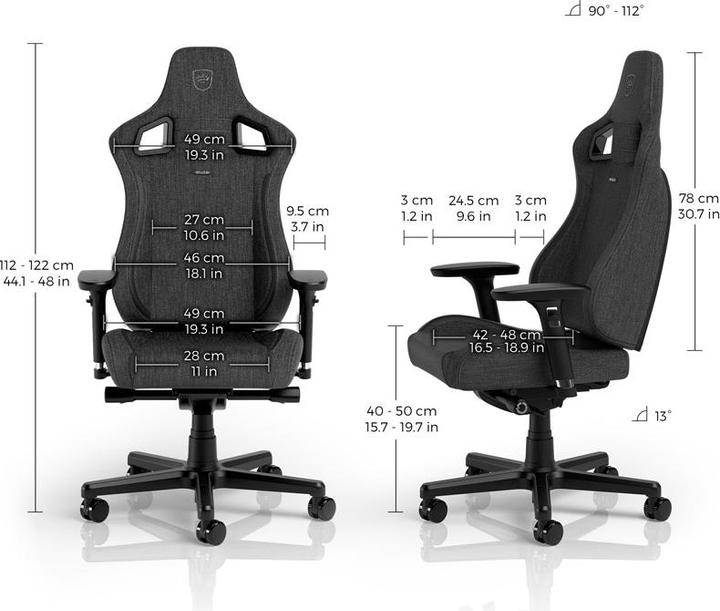 Produktbild noblechairs EPIC Compact TX