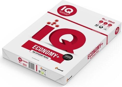 IQ Kopierpapier ECONOMY+ DIN A3 80 g/qm 500 Blatt