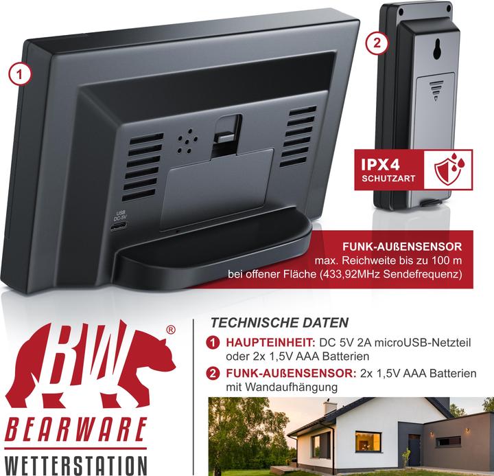 Produktbild Bearware Wetterstation