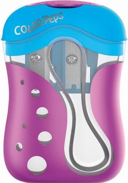 Image du produit Maped Taille-crayon double COLOR'PEPS, couleurs assorties