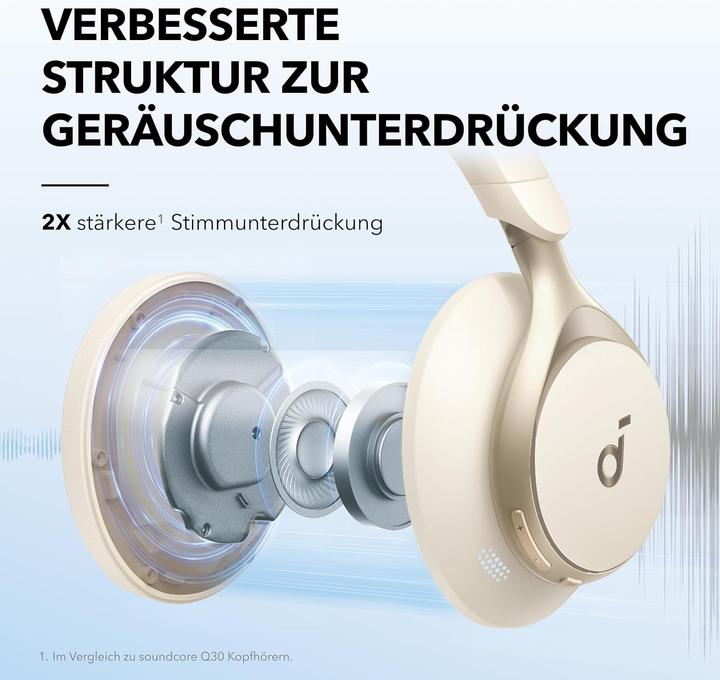 Actual product image soundcore Space One Over-Ear Kopfhörer (ANC, 40 h, Cable, Wireless)