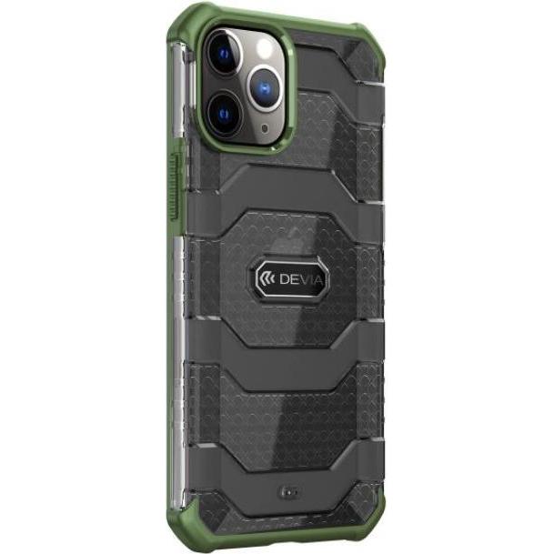 Devia Vanguard shockproof case iPhone 12 mini green (Apple iPhone 12 mini), Smartphone Hülle, Grün